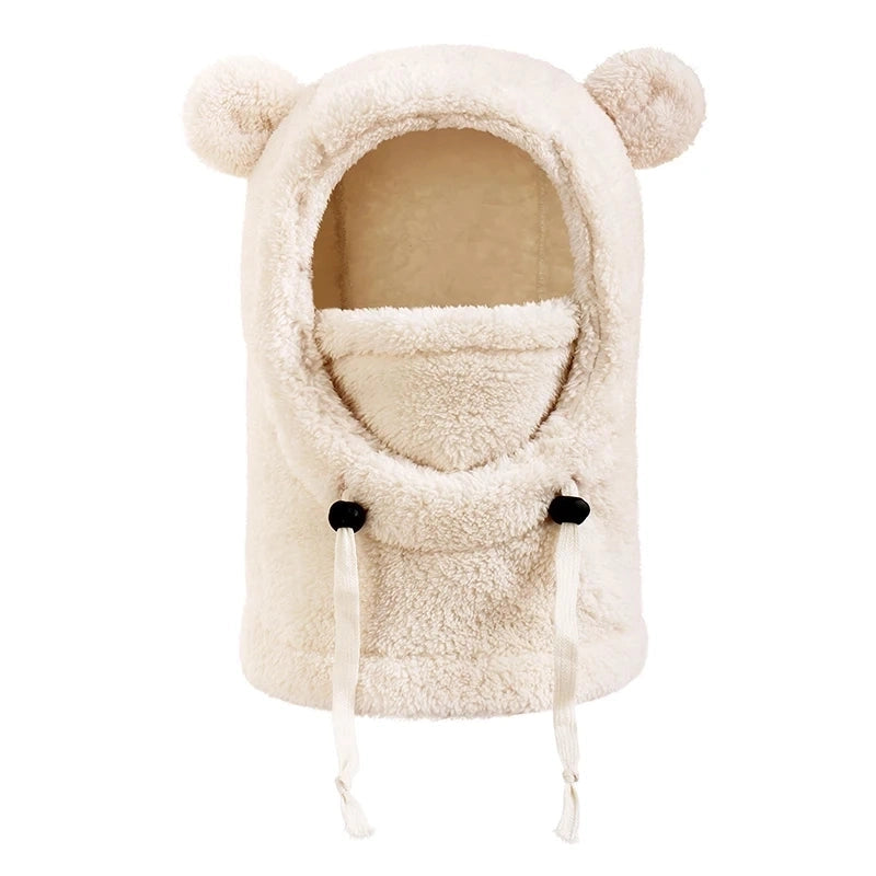 Bären-Kapuzenmütze - Kuschelig warm für Kinder!